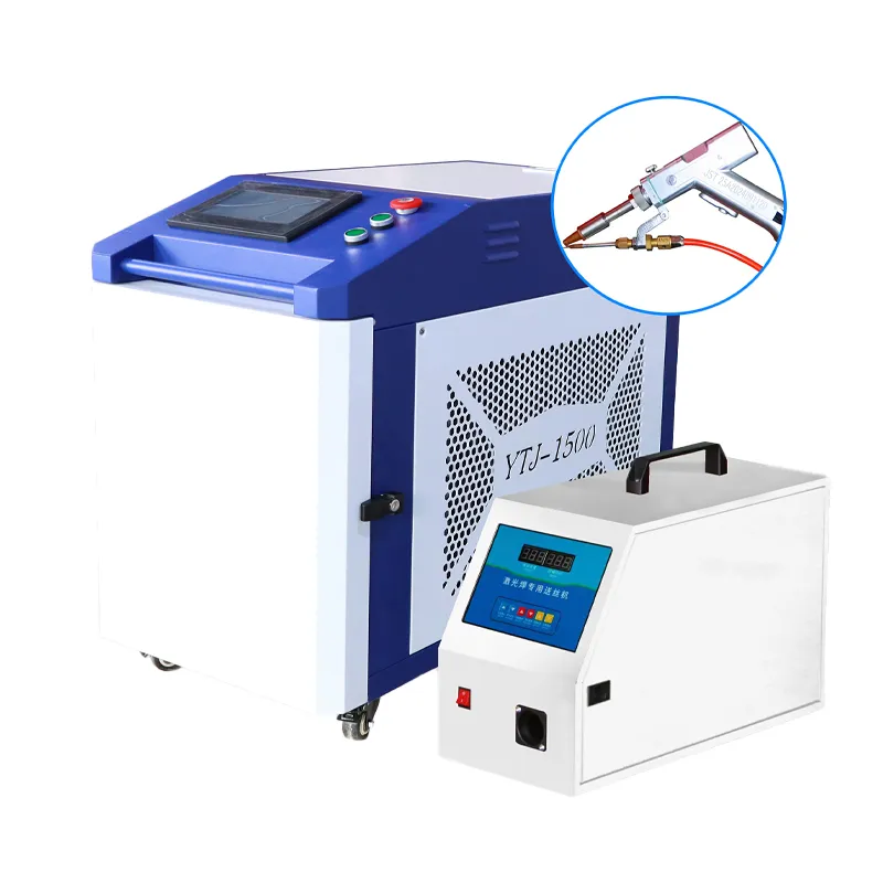 4-in-1 Handheld Fiber Laser Welding Machine with Huaku